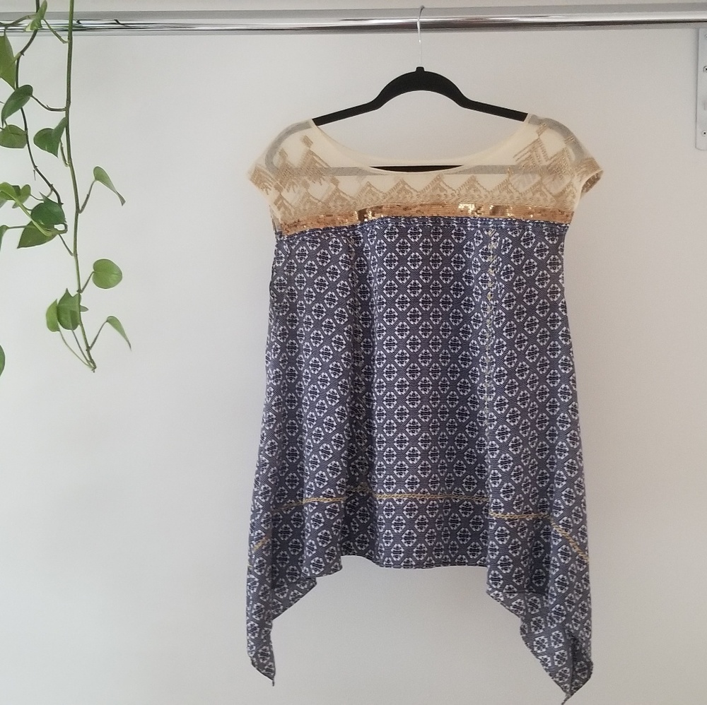 Anthropologie Floreat Top - SMALL